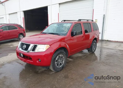 2011 Nissan Pathfinder S from USA, damaged, VIN 5N1AR1NN3BC616907